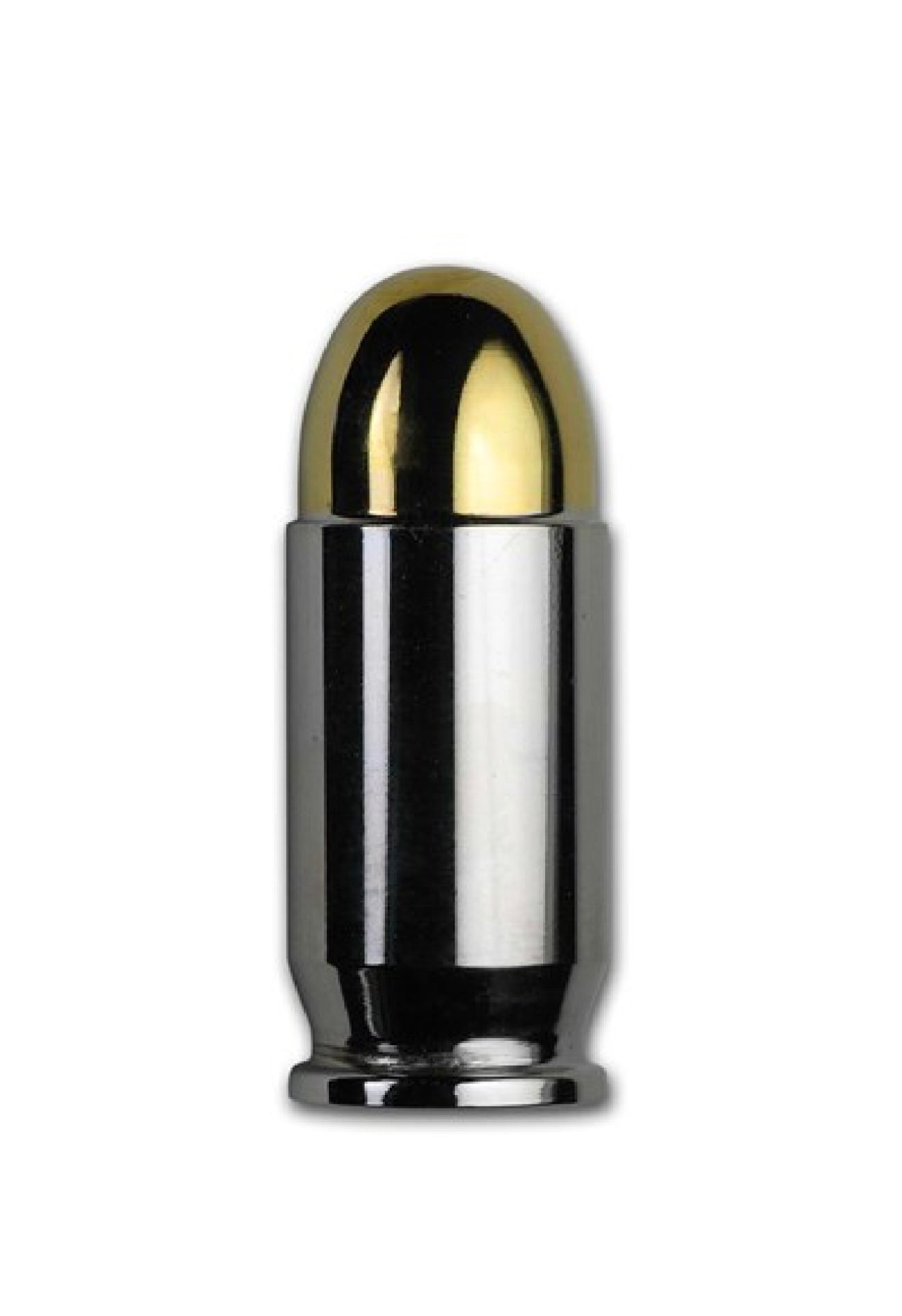 1oz Silver Bullet .45 acp (rhodium gilded)